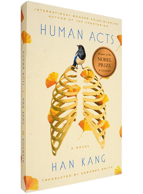 2024年诺贝尔文学奖 少年来了 韩江 英文原版 Human Acts Han Kang 素食者 白色之书 失语者同作者 绿山墙