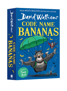 英文原版 Code Name Bananas 代号香蕉 大卫·威廉姆斯 了不起的大盗奶奶同作者 趣味阅读奇幻冒险故事小说