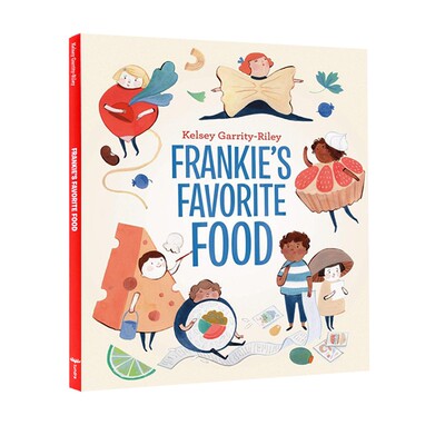 英文原版 弗兰基喜欢的食物 Frankie's Favorite Food 精装 激发创造力 认知培养 友情团结 Kelsey Garrity-Riley