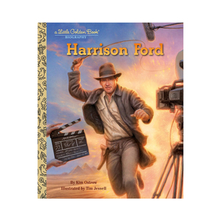 预售 Harrison Ford 哈里森福特 Little Golden Book Biography 夺宝奇兵 精装影视人物传记小金书 英文原版 儿童阅读
