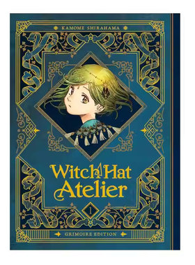 预售 英文原版 WITCH HAT ATELIER GRIMOIRE 1 尖帽子的魔法工坊 魔法书 1 女巫帽工作室 漫画  Kamome Shirahama