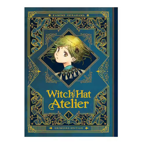 预售 英文原版 WITCH HAT ATELIER GRIMOIRE 1 尖帽子的魔法工坊 魔法书 1 女巫帽工作室 漫画  Kamome Shirahama