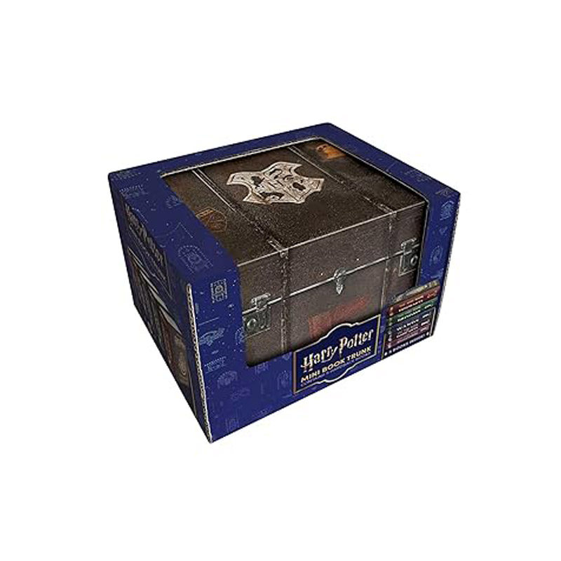 预售 英文原版 哈利波特 迷你书:五册套装 Harry Potter: Mini Book Trunk (X5 Mini Books In A Wooden Trunk)