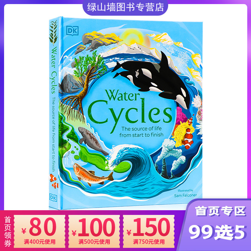 Dk少儿百科水循环water Cycles 英文原版图书水知识百科图解指南自然地理动植物科普大全书少儿科普读物学生环保意识 Dk少儿百科水循环water Cycles 英文原版图书水知识百科图解指南自然地理动植物科普大全书少儿科普读物学生环保意识