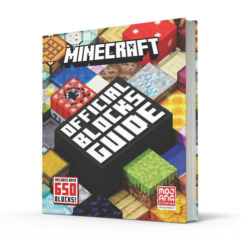 英文原版 Minecraft Official Blocks Guide 我的世界官方方块指南 游戏官方科普图鉴 全彩插图 青少年趣味阅读 平装