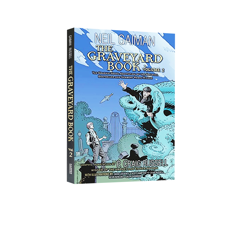 英文原版TheGraveyardBook