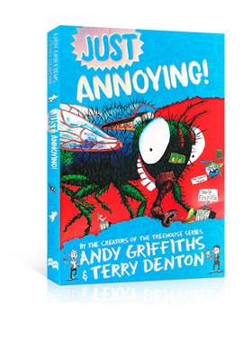 英文原版 Just Annoying 只是太吵了 儿童爆笑幽默章节故事书  Treehouse 树屋系列同作者 Andy Griffiths