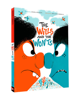 英文原版 The Wills and the Won'ts 儿童情绪控制管理 儿童英语启蒙图画故事绘本