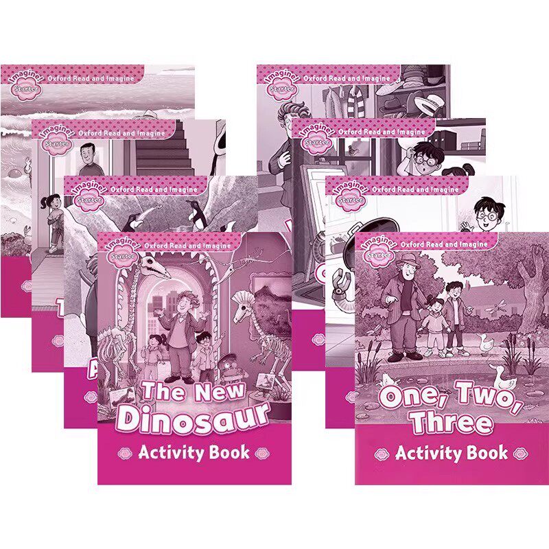 阅读与想象学前级配套活动书练习8册 Oxford Read and Imagine Activity Book Starter 英文原版牛津分级读物