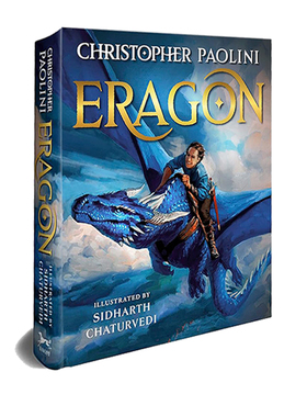 英文原版 龙骑士#1 精装彩绘版 Eragon: The Illustrated Edition 伊拉贡 RH Childrens Books Christopher Paolini
