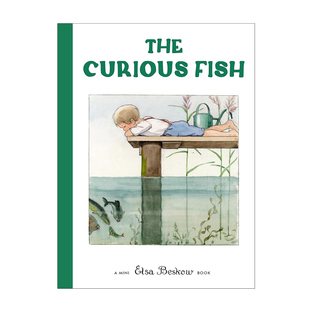 Beskow Curious 精装 艾莎贝斯蔻情商性格教育绘本 迷你版 鱼 Fish 英文原版 预售 瑞典绘本大师Elsa 好奇