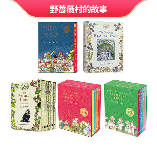 英文原版野蔷薇村的故事全集