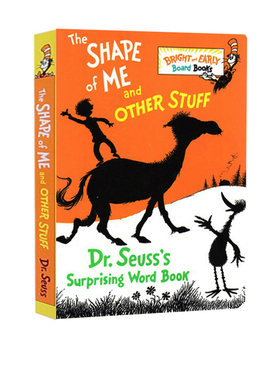英文原版 The Shape of Me and Other Stuff 有趣的影子书 儿童启蒙英文纸板书 Dr Seuss 苏斯博士 亲子共读绘本