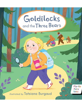 【自营】英文原版 Child's play 经典童话操作书 Goldilocks 金发女孩 童话故事翻翻书 传统故事绘本