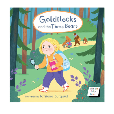 英文原版 Child's play 经典童话操作书 Goldilocks 金发女孩 童话故事翻翻书 传统故事绘本