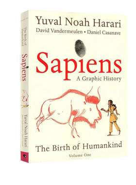 英文原版 Sapiens 人类简史1 漫画版 The Birth of Humankind 人类的诞生 美版 尤瓦尔·赫拉利 Yuval Noah Harari 科普读物