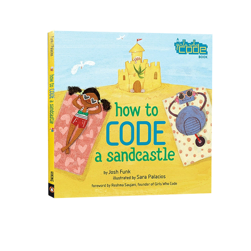 英文原版 How To Code A Sandcastle 精装 如何用