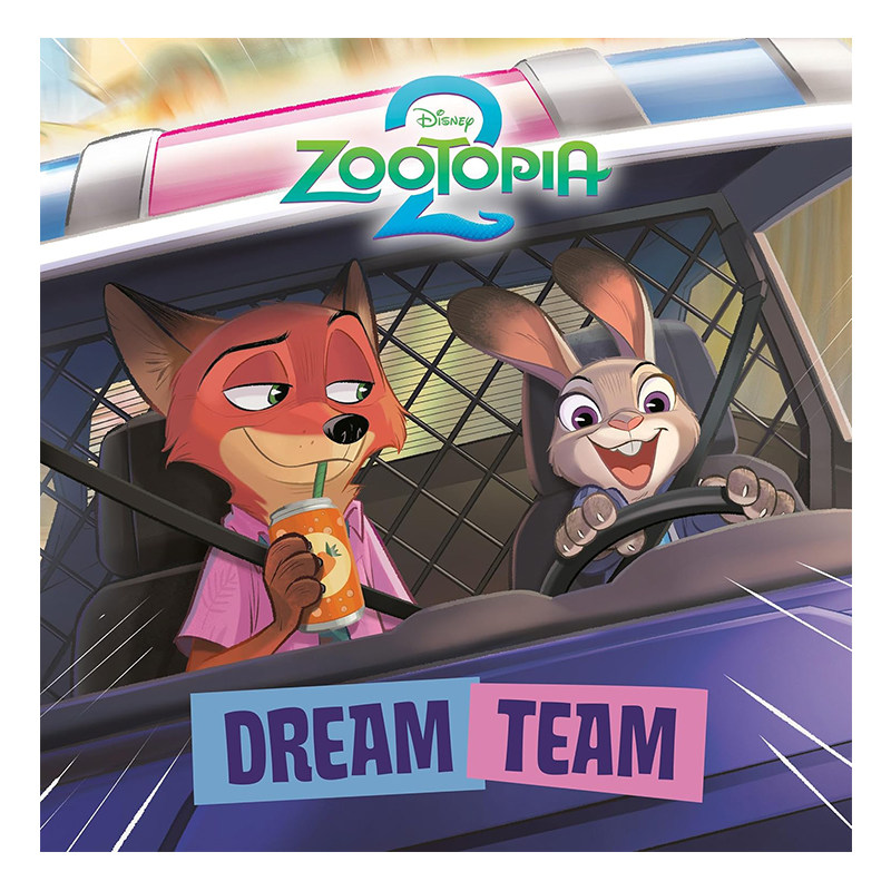 预售 英文原版 Dream Team 迪士尼 疯狂动物城2 梦幻组合 Disney Zootopia 2 儿童卡通动画电影改编绘本故事书