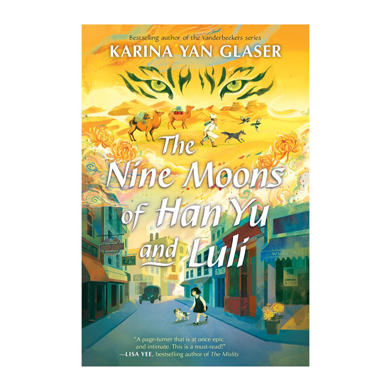 预售 2026纽伯瑞银奖小说 The Nine Moons of Han Yu and Luli 韩愈和鲁莉的九个月亮 英文原版 儿童青少年奇幻冒险小说