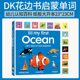 Dive Ocean 我 第一套海洋书：一起潜入探索吧 and Explore 英文原版 Let’s First 异形花边纸板书 25年新品