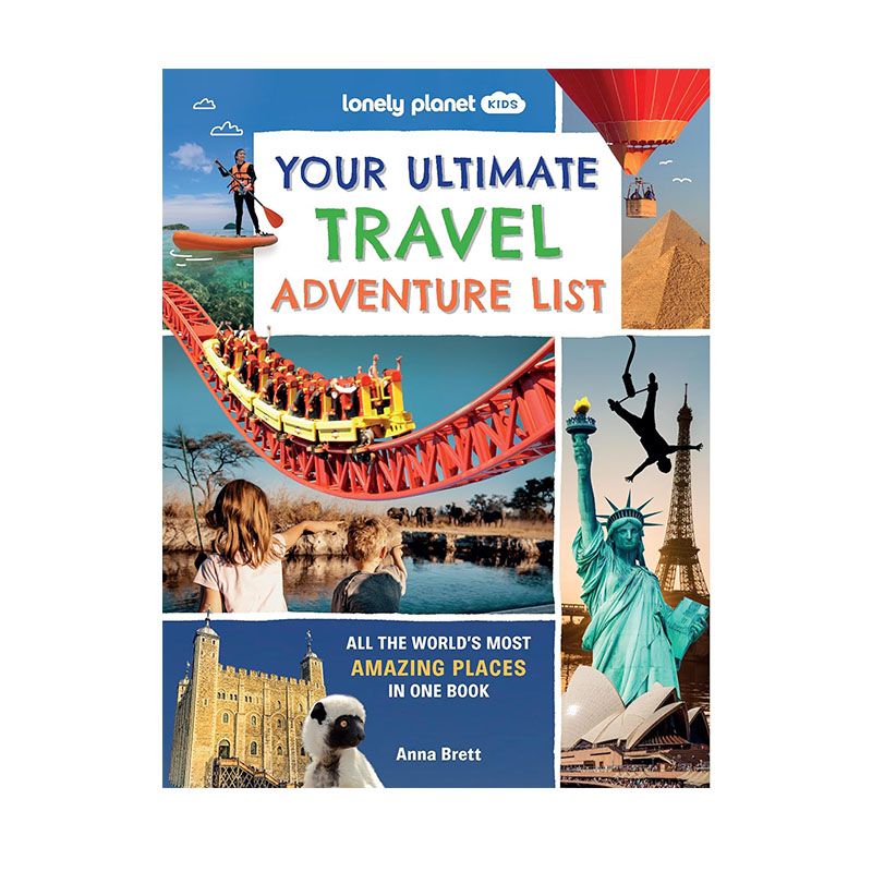 预售 英文原版 Lonely Planet Kids Your Ultimate Travel Adventure List 孤独星球 你的终极旅行冒险清单 精装 儿童旅游指南