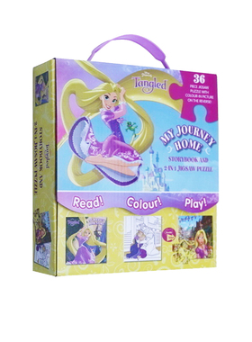 Disney Tangled - My Journey Home 迪士尼长发公主(含36片拼图) 迪斯尼