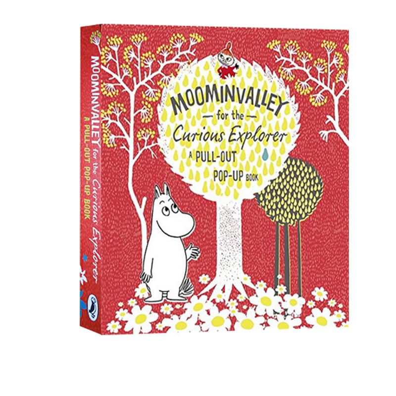 英文原版 Moominvalley for the Curious Explorer姆明芬兰著名童话小说跨页立体拉拉折叠书托芙·扬松 Tove Jansson