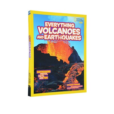 英文原版 National Geographic Kids Volcanoes and Earthquakes 美国国家地理 火山与地震 儿童自然百科科普绘本