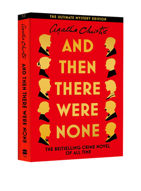 英文原版 And Then There Were None 无人生还 精装特装版 侦探小说阿加莎可搭福尔摩斯flipped东方快车谋杀案