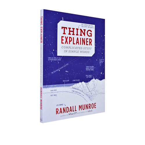 英文原版 Thing Explainer 万物解释者 比尔盖茨书单推荐 what if 作者 兰道尔门罗 科普热点读物书籍