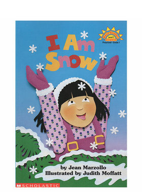 英文原版绘本 I Am Snow 廖彩杏书单 Scholastic Reader L1 学乐分级科普阅读绘本图画书读物