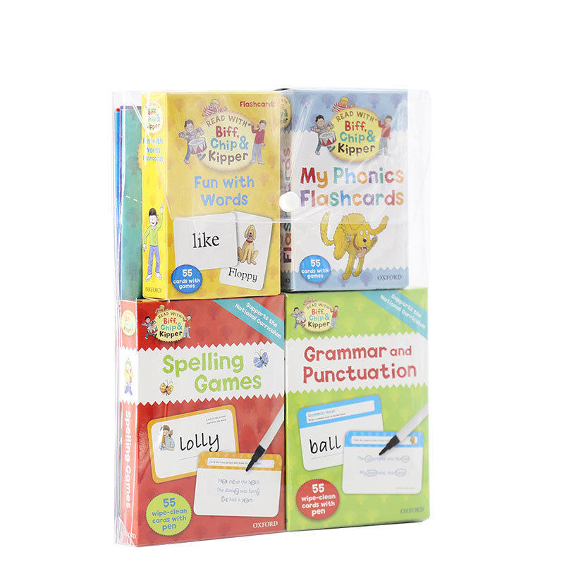 L3-5自然拼读与阅读技巧套装 Oxford Reading Tree Activity Sticker Flashcard牛津阅读树配套闪卡 ...