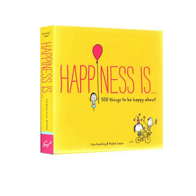 【自营】幸福是500件关于快乐的小小事Happiness is 500 Things to be Happy About 心灵鸡汤治愈系英文原版 Lisa Swerling