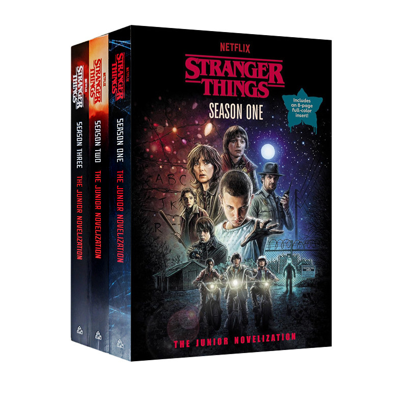 怪奇物语小说 青少年改编版 1-3季 Stranger Things The Junior Novelization 可搭怪奇物语设定集