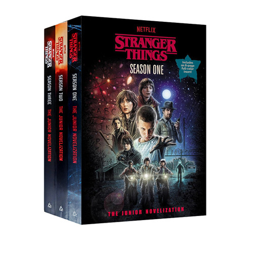 预售  怪奇物语小说 青少年改编版 1-3季 Stranger Things The Junior Novelization 可搭怪奇物语设定集