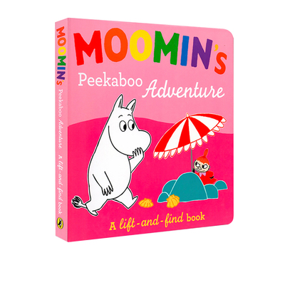 英文原版 Moomin's Peekaboo Adventure a Lift and find Book 姆明 芬兰著名童话 纸板翻翻书 亲子互动 Tove Jansson