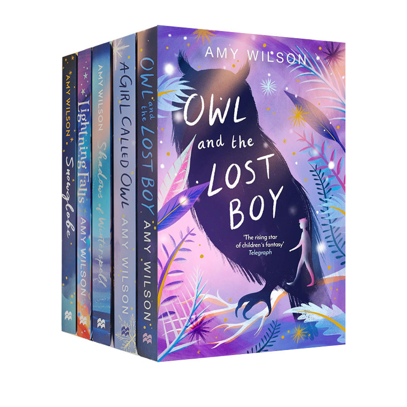 英文原版 Amy Wilson作品 5册套装 A Girl Called Owl/Owl and the Lost Boy 儿童奇幻冒险小说