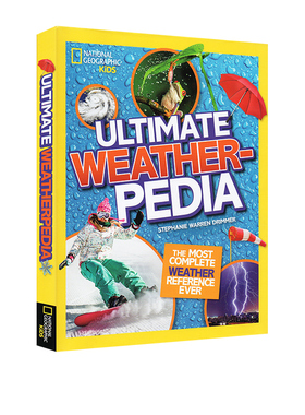 英文原版 美国国家地理 National Geographic Kids Ultimate Weather Pedia  精装收藏版 终极天气小百科 少儿科普百科全书