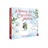 圣诞老鼠屋 for Mouse 帮助他人 House Nosy 圣诞节暖心故事 英文原版 Christmas 纸板书 Crow