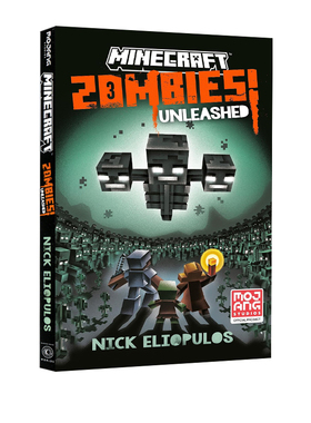 英文原版 MC我的世界官方小说#21 Zombies Unleashed 僵尸释放 青少年课外阅读 儿童冒险故事游戏书 纽约时报畅销书籍
