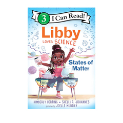 英文原版 Libby Loves Science: States of Matter 儿童分级读物读本 I Can Read Comics 第三阶段 小学生英语启蒙故事书