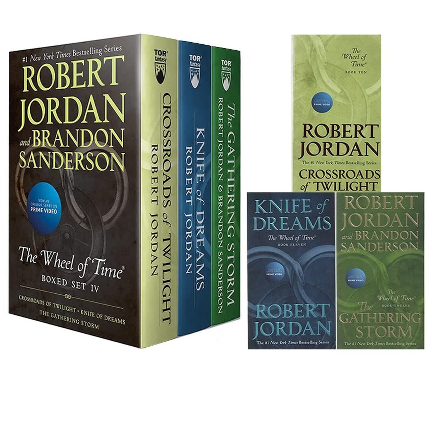 英文原版 The Wheel of Time Premium Boxed Set IV 时光之轮盒装四 卷10-12 传奇奇幻著作 文学经典 罗伯特 乔丹 Robert Jordan