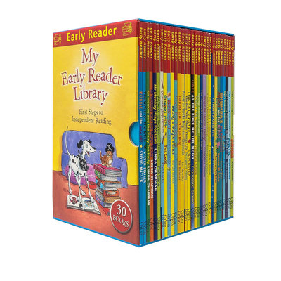 现货 哈榭少儿早期阅读桥梁书 30册 全彩儿童分级读物 Early Reader Slipcase 英文原版绘本 幼儿童英语课外读物阅读 图画故事书