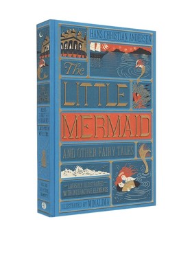 小美人鱼及其他安徒生童话立体书 英文原版全彩复刻插图版 经典童话 Little Mermaid 安徒生 Andersen丑小鸭 精装 3D畅销书籍