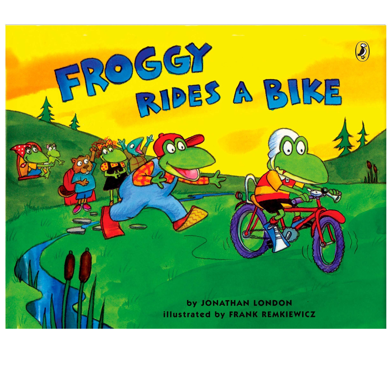 FroggyRidesaBike青蛙小吉