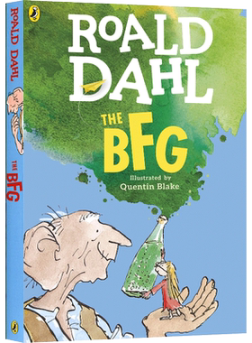 圆梦巨人 The BFG 好心眼儿巨人 罗尔德达尔系列 Roald Dahl 英文原版电影小说 小学生初中课外阅读故事书 儿童文学读物