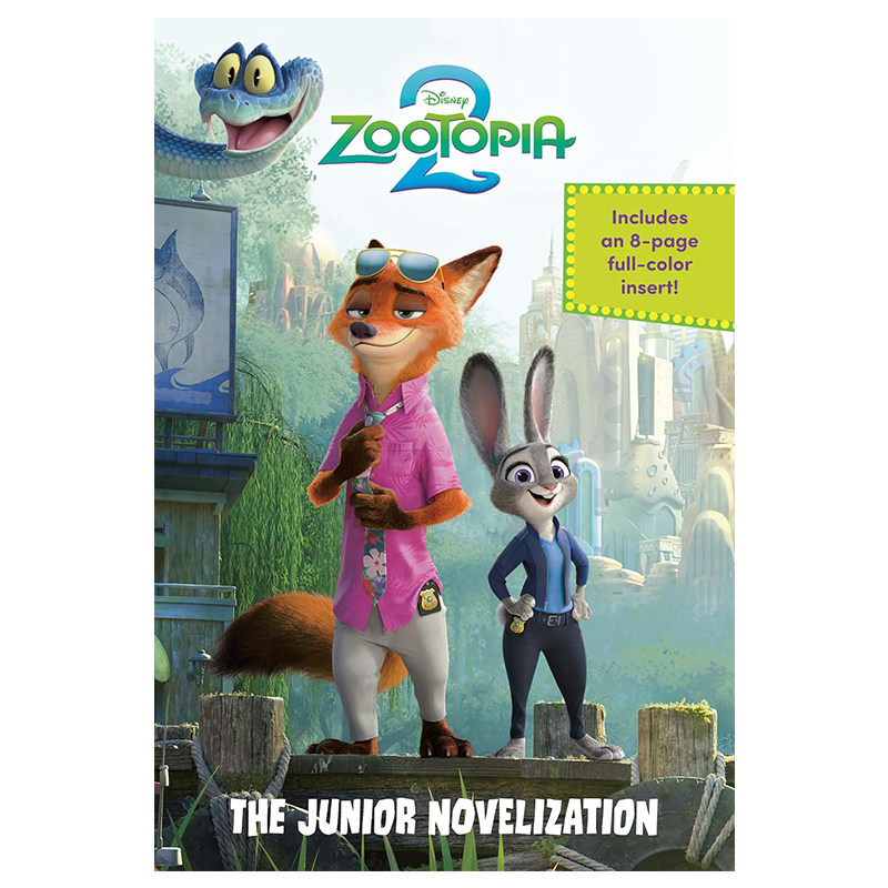 英文原版 Disney Zootopia 2: The Junior Novelization 迪士尼疯狂动物城2:青少年小说版 电影周边小说书