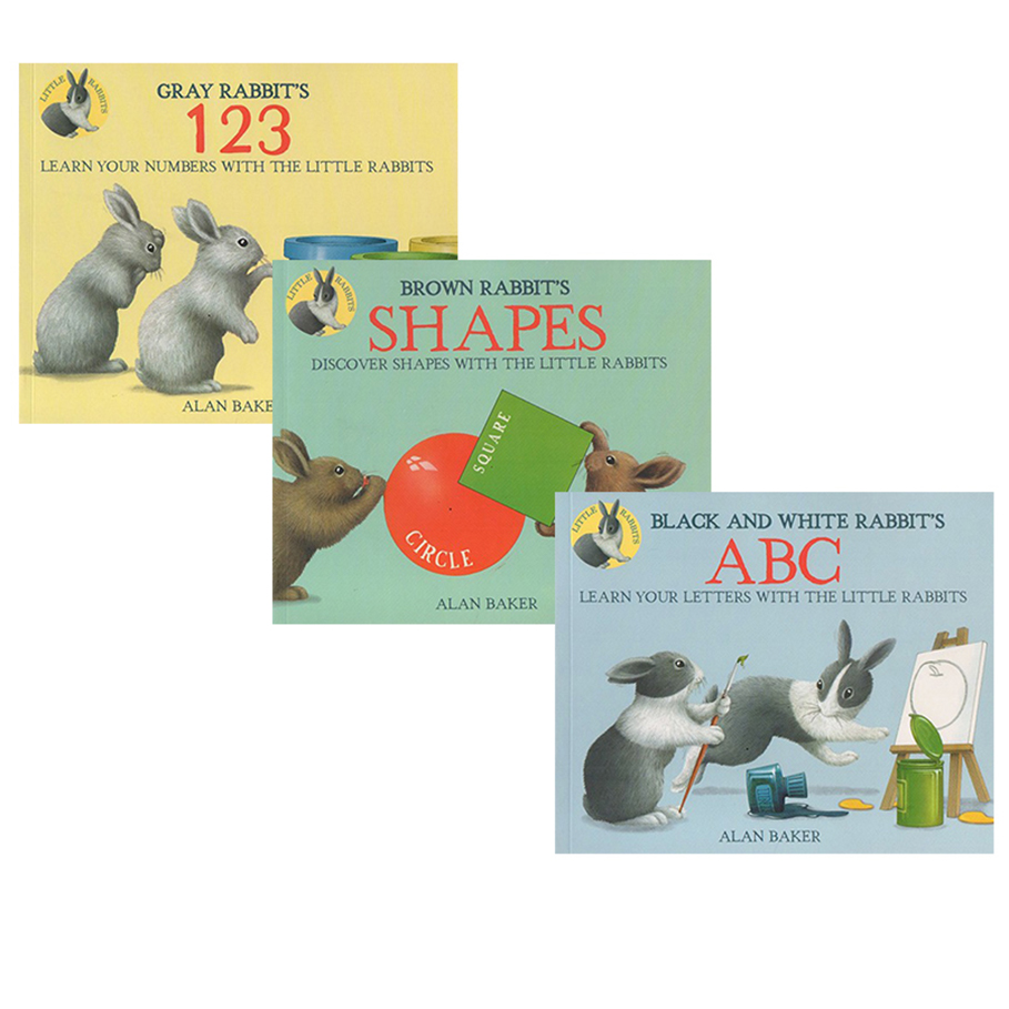 小兔子系列4册套装英文原版