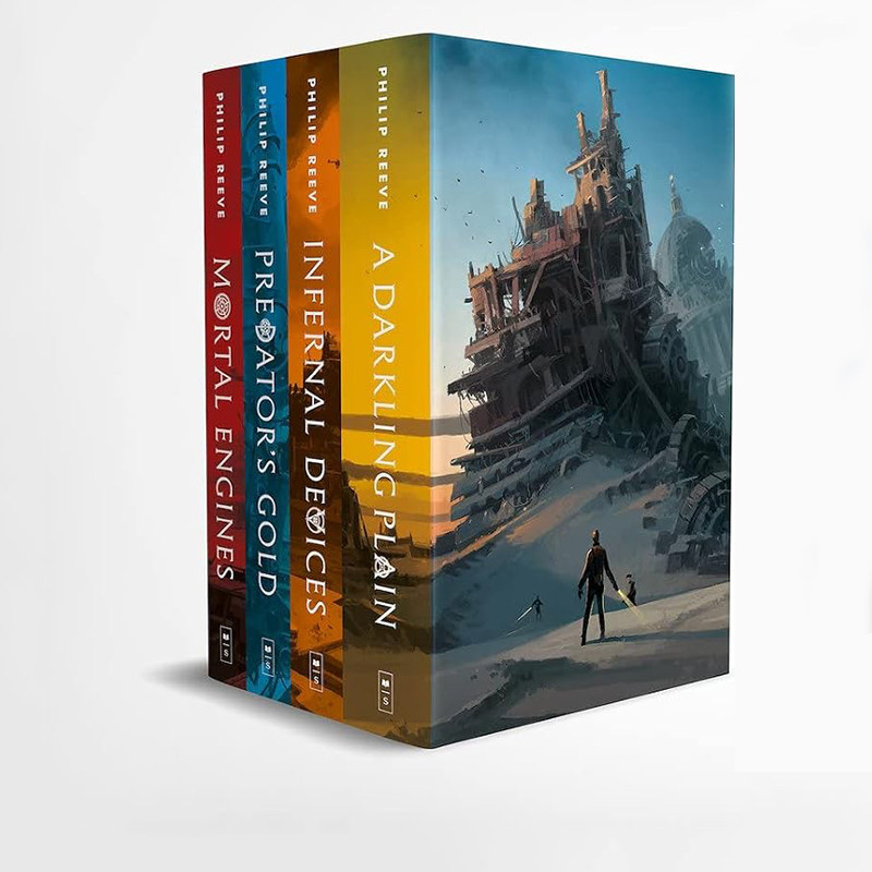 英文原版 Mortal Engines 致命引擎 电影掠食城市同款小说 蒸汽朋克末世冒险 青少年章节书 Philip Reeve