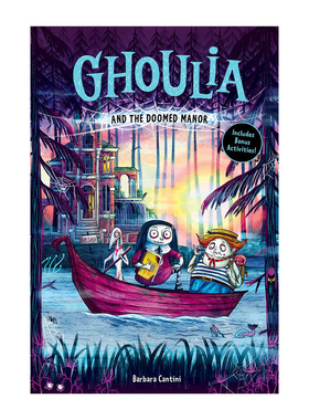 预售 英文原版 怪诞庄园的柯莉亚 4 Ghoulia And The Doomed Manor #4 精装 柯莉亚与魔咒庄园 儿童章节桥梁故事书